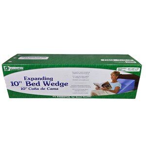 Essential Elevating Foam Bed Wedge Pillow for Sleeping Resting and Reading